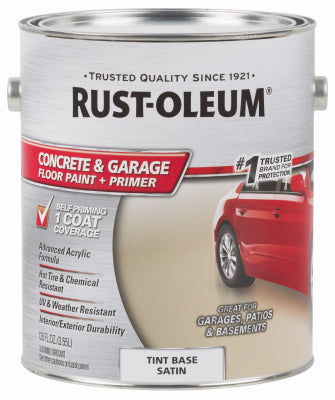 Rustoleum 225381 1 Gallon Tint Base Concrete & Garage Floor Paint (Pack of 2)