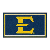 East Tennessee State University 3ft. x 5ft. Plush Area Rug