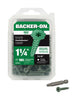 Backer-On No. 9 X 1-1/4 in. L Star Flat Head Cement Board Screws 185 pk