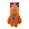 Multipet Assorted Monkey, Lemur, Sloth, Tamarin, and Koala Polyester Dog Toy Medium (Pack of 12).