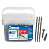 Tapcon 1-1/4 in. L Star Flat Head Concrete Screws 225 pk