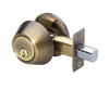 Master Lock Antique Brass Metal Single Cylinder Deadbolt