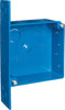 Carlon 20 cu in Square PVC Outlet Box Blue