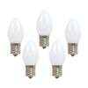 Holiday Bright Lights Incandescent C7 White 25 ct Replacement Christmas Light Bulbs 0.08 ft.