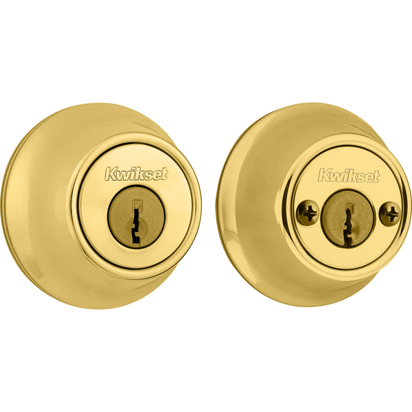 665 5 SMT RCAL RCS K3 2-Cyl Deadbolt - Antique Brass