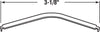 Prime-Line Zinc Plated Silver Steel Flat Window Spring 3-5/8 in. L x 3 in. H x 5/16 in. W
