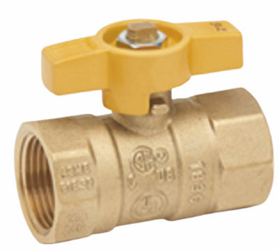BK Products ProLine 3/4 in. Brass FIP Gas Ball Valve