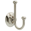 Delta Porter 5.98 in. H X 3.78 in. W X 2.95 in. L Brushed Nickel Robe Hook