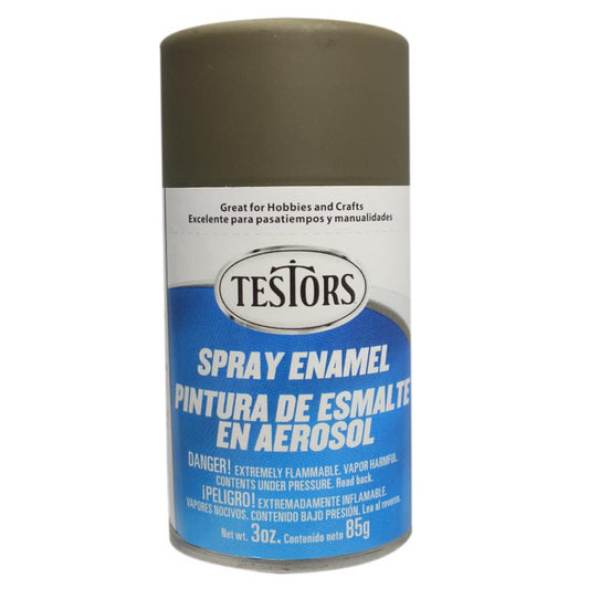 Testor'S 1265t 3 Oz Olive Drab Flat Spray Enamel (Pack of 3)