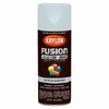 Krylon Fusion All-In-One Matte Glacier Gray Paint + Primer Spray Paint 12 oz (Pack of 6).