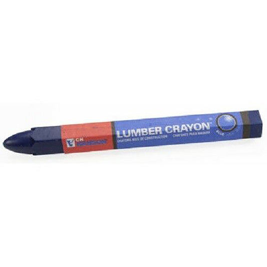 C.H. Hanson 4.5 in. L Lumber Crayon Blue 1 pc (Pack of 12)