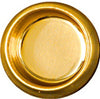 National Hardware 3/4 in. L Bright Brass Gold Steel Flush Cup Door Pull (Pack of 5).