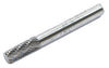 Forney 1/4 in. D X 2.5 in. L Cylinder Burr Tungsten Carbide 1 pc