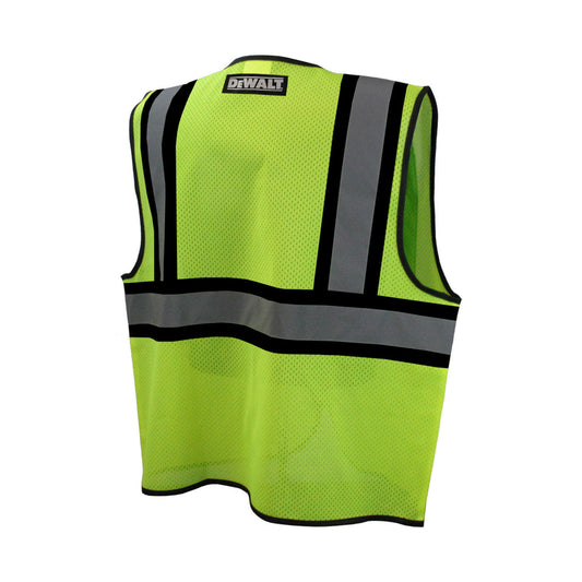 DeWalt Reflective Class 2 Hi-Vis Safety Vest Green XL