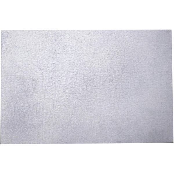 4072BC Chapa de metal calibre 16 de 12" x 18" - Acero simple