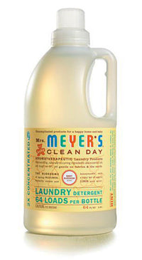 Mrs. Meyer's Clean Day - 2X Laundry Detergent - Baby Blossom - Case of 6 - 64 oz 