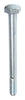 Hillman M10-1.50 mm D X 120 mm L Heat Treated Steel Hex Head Cap Screw 20 pk
