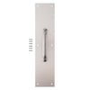 Brinks 15 in. L Satin Aluminum Pull Plate