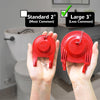 Korky Toilet Flapper Red Rubber For Universal
