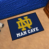 Notre Dame Man Cave Rug - 19in. x 30in.