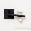 Regalo White Plastic Lever Handle Lock 1 pk