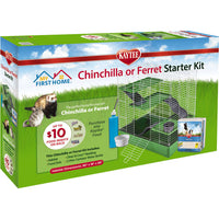 Kaytee My First Home Ferret or Chinchilla Starter Kit Cage 30 in x 18 in x 29 in with Accessories