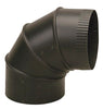 Imperial Manufacturing 4 in. Dia. x 4 in. Dia. Adjustable 90 deg. Steel Stove Pipe Elbow (Pack of 4)