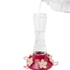 Perky-Pet Hummingbird 20 oz Glass/Plastic Pinch-Waist Nectar Bird Feeder 6 ports (Pack of 2)