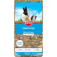 Kaytee Clean & Cozy Extreme Odor Control Small Animal Bedding Natural Paper 24.6 L Absorbent and Dust Free