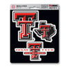Texas Tech University 3 Piece Decal Sticker Set