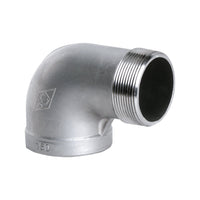 Smith-Cooper 1-1/4 in. FPT X 1-1/4 in. D FPT Stainless Steel 90 Degree Street Elbow
