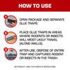 Tomcat Small Glue Trap For Mice 4 pk (Pack of 12)