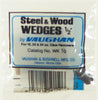 Vaughan 5 in. Steel/Wood Wedge Kit 1 pc