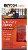 Devcon Home 5 Minute High Strength Epoxy 9 oz. (Pack of 6)