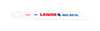 Lenox 3-5/8 in. Bi-Metal T-Shank Medium Metal Jig Saw Blade 18 TPI 3 pk