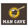 MLB - San Diego Padres Swinging Friar Man Cave Rug - 5ft. x 6ft.