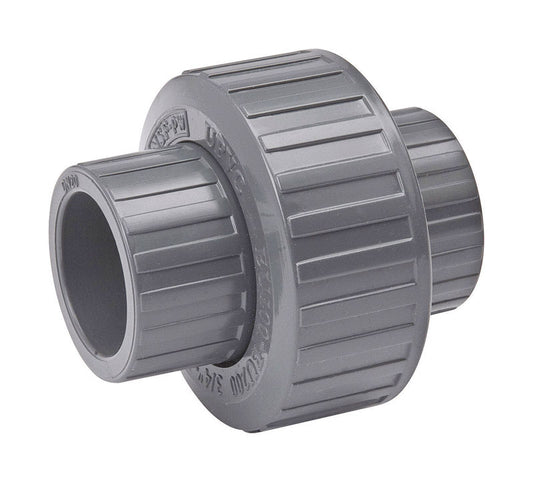 BK Products ProLine Schedule 80 1-1/4 in. FPT each X 1-1/4 in. D Threaded PVC Union 6 pk