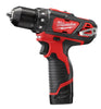 Milwaukee M12 12 V 3/8 in. 1500 RPM Brushed Cordless Compact Drill/Driver Kit