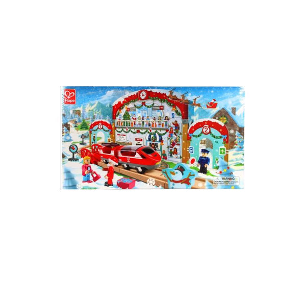 Hape Christmas Railway Railway Advent Calendar Wood 24 pc (Pack of 6)