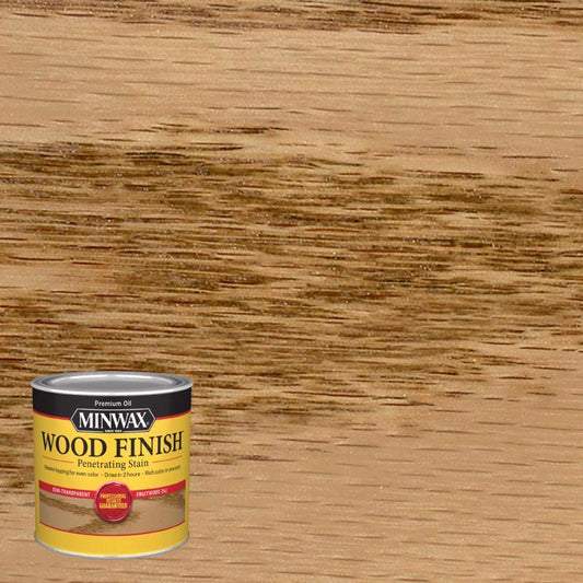 Minwax Wood Finish Semi-Transparent Fruitwood Oil-Based Wood Stain 0.5 Pt.