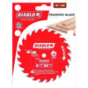 Diablo 4-1/2 in. Dia. x 3/8 in. Carbide Framing Saw Blade 24 teeth 1 pk