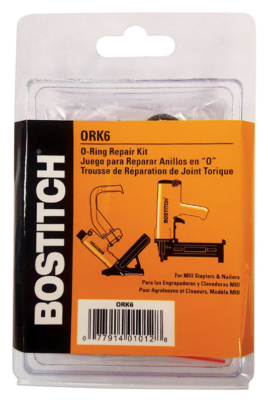 Bostitch O-Ring Repair Kit For MIII Flooring Staplers and Nailers 1 pc