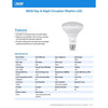 Feit BR30 E26 (Medium) LED Bulb Color Changing 65 Watt Equivalence 1 pk