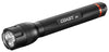 Coast Black Aluminum 83 lm. 13 h Run Time  Rear Switch Fixed Beam LED Flashlight AA Battery  6 L in.