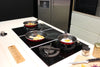 Coral Red 10" Porcelain On Steel Frying Pan