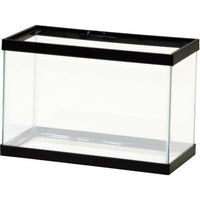 Aqueon 2.5 gal Standard Rectangular Aquarium 12 in. X 6 in. X 8 in. Black