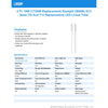 Feit Electric Linear G13 (Medium Bi-Pin) LED Bulb Daylight 60 watt Watt Equivalence (Pack of 4)