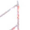 Celebrations LED Red/White Candy Cane Silhouette 15 in. Hanging Decor