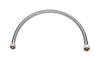 Homewerks 3/8 in. Compression X 1/2 in. D FIP 12 in. Braided Stainless Steel Faucet Supply Line