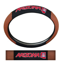 University of Arizona Football Grip Steering Wheel Cover 15" Diameter